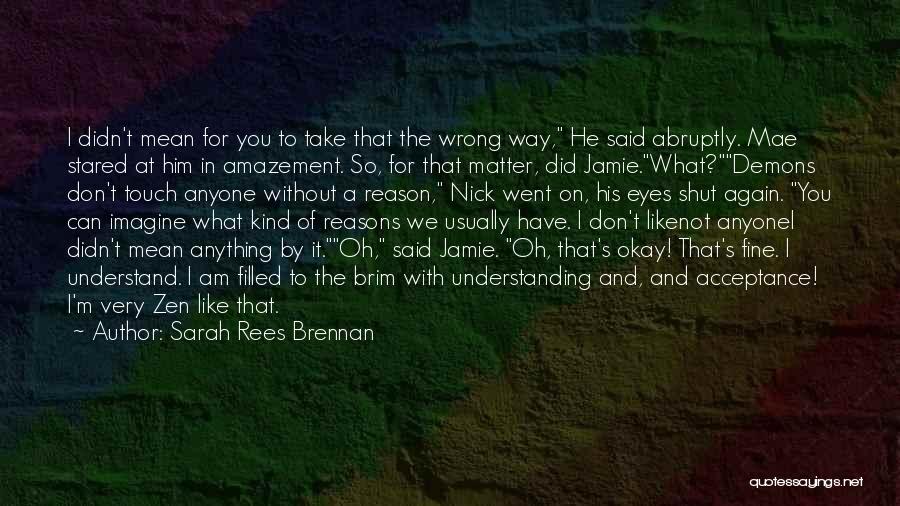 He Did You Wrong Quotes By Sarah Rees Brennan