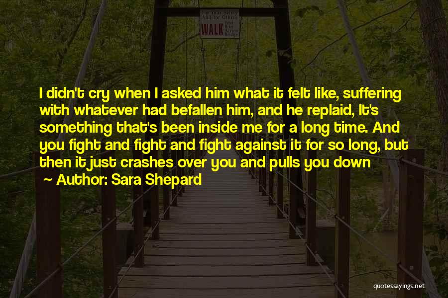 He Didn't Fight For Me Quotes By Sara Shepard