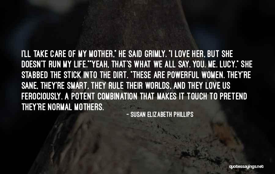 He Doesn't Care Me Quotes By Susan Elizabeth Phillips