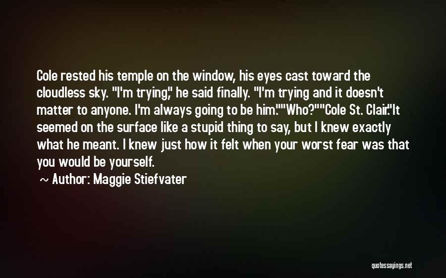 He Doesn't Like You Quotes By Maggie Stiefvater