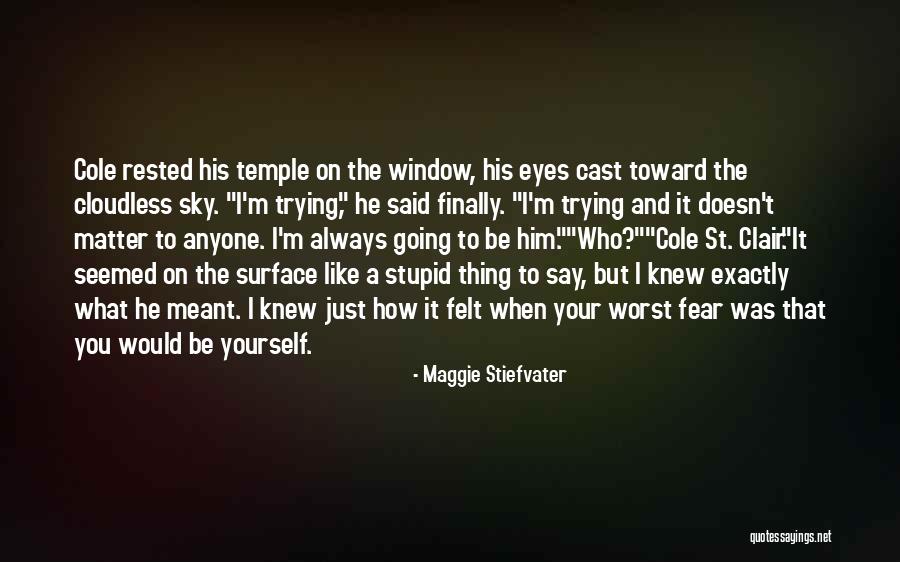 He Doesn't Like You Quotes By Maggie Stiefvater