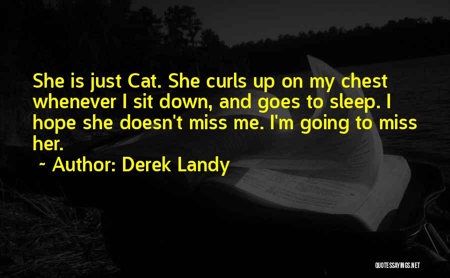 He Doesn't Miss Me Quotes By Derek Landy