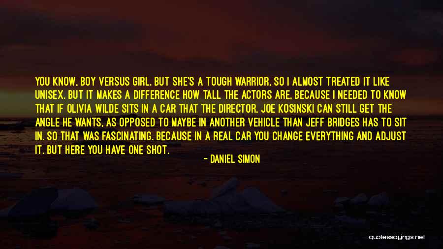 He Has Another Girl Quotes By Daniel Simon