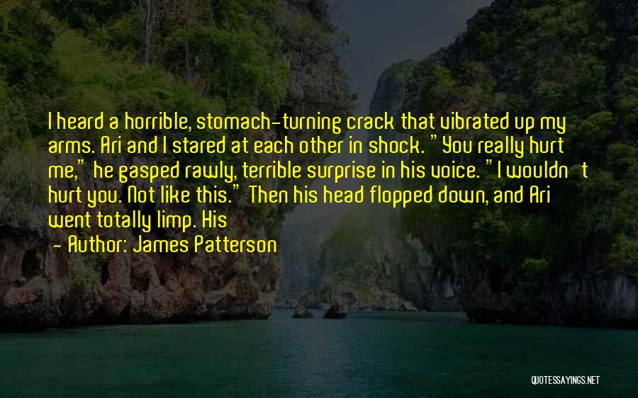 He Hurt You Quotes By James Patterson