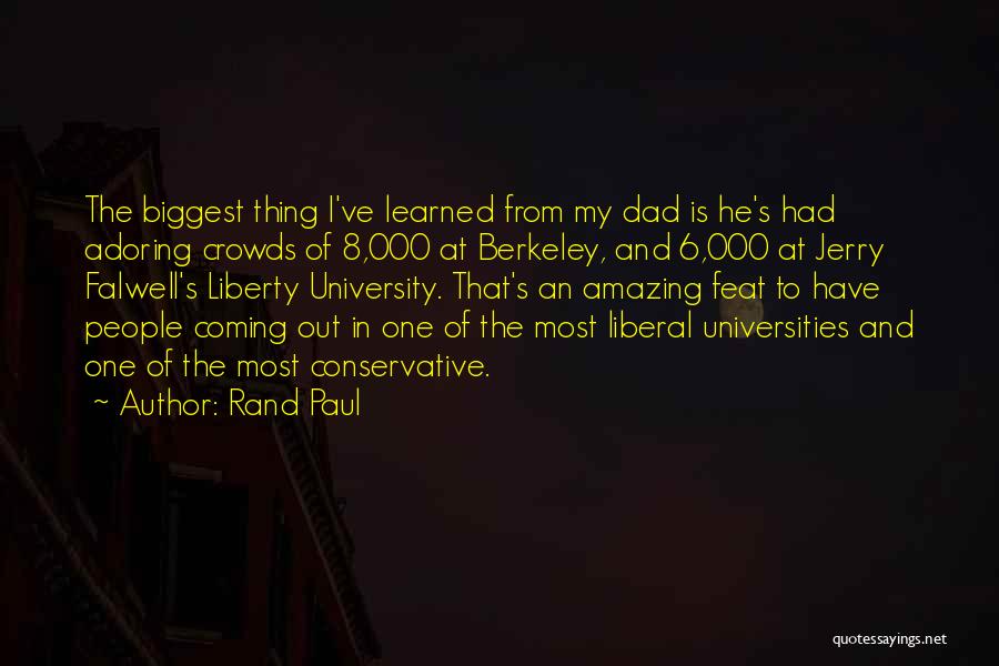 He Is Amazing Quotes By Rand Paul