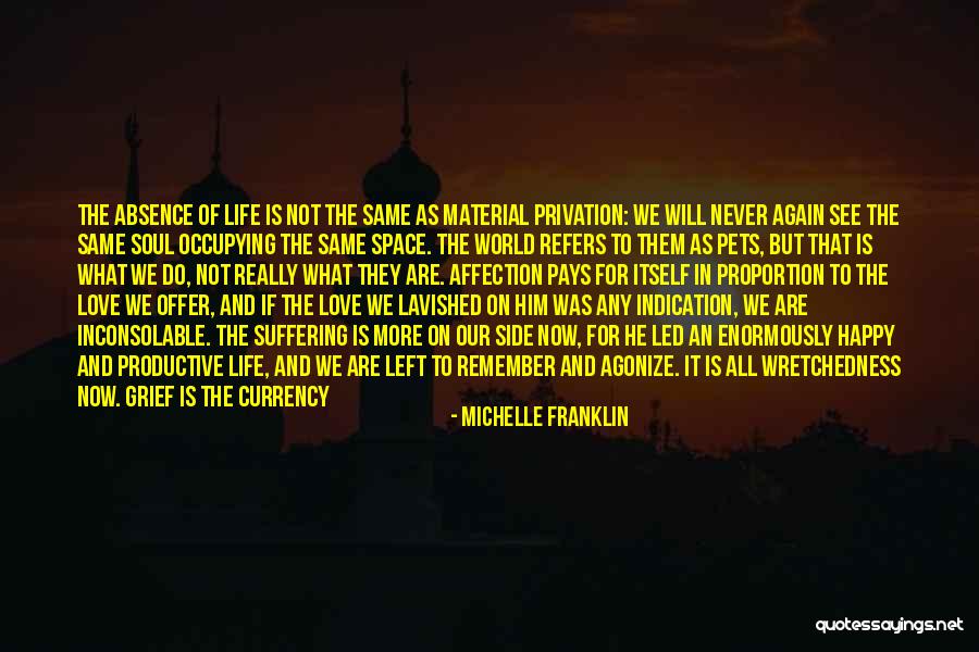 He Is Gone Love Quotes By Michelle Franklin