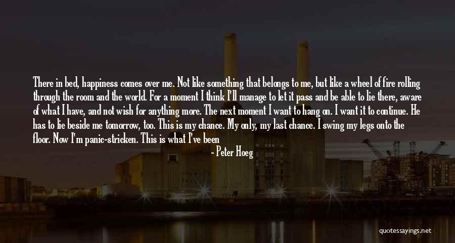 He Is My Happiness Quotes By Peter Hoeg He Is My Happiness Quotes By Peter Hoeg