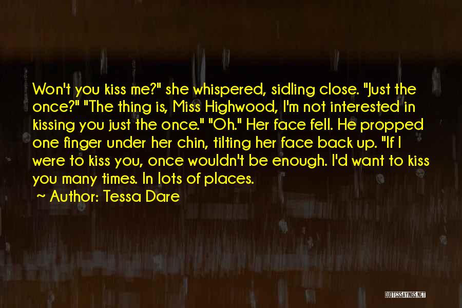 He Is Not Interested In Me Quotes By Tessa Dare