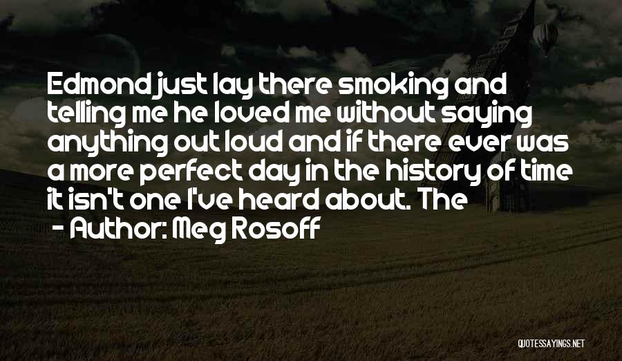 He Isn't Perfect Quotes By Meg Rosoff