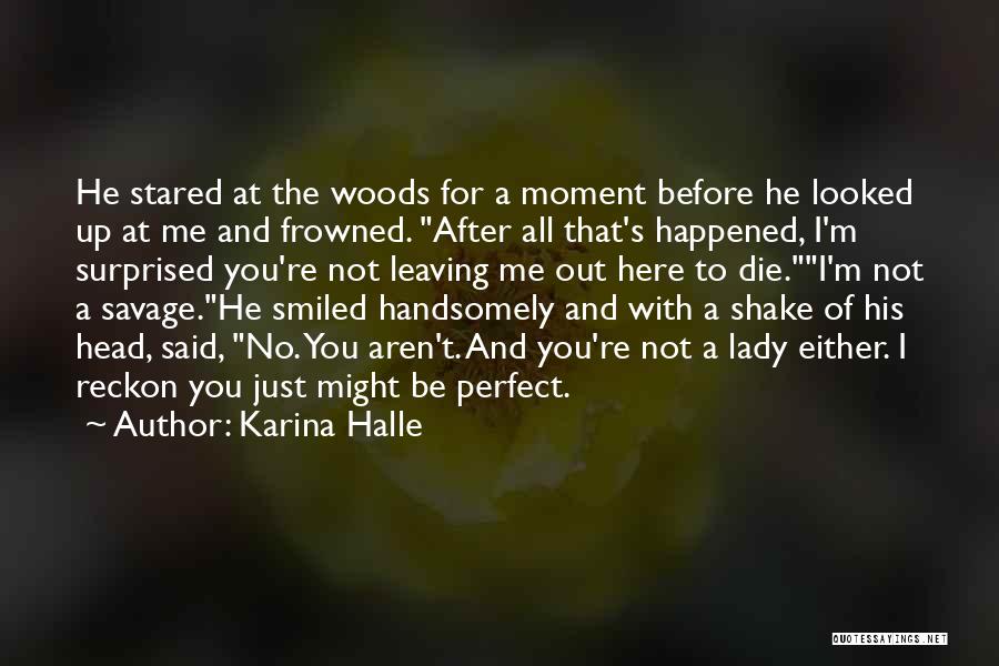 He Just Perfect Quotes By Karina Halle