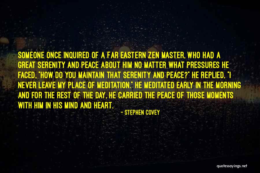 He Leave You Quotes By Stephen Covey