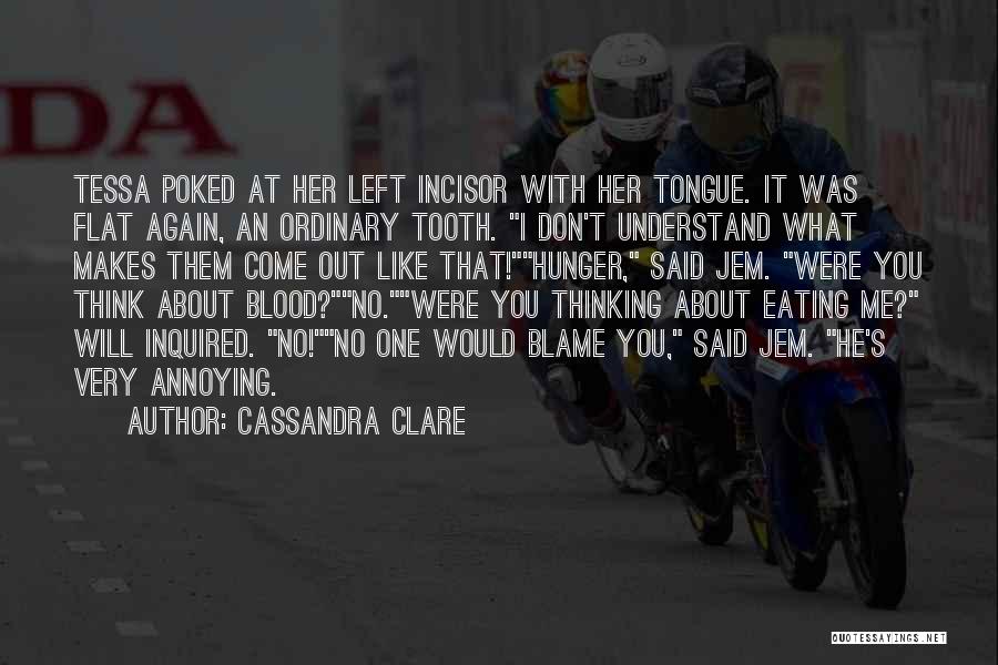 He Left Me Again Quotes By Cassandra Clare