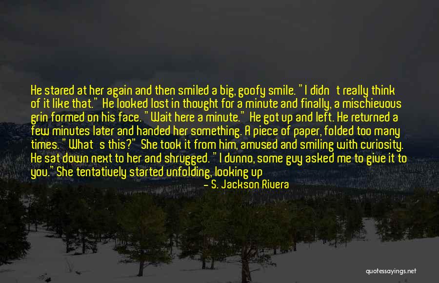 He Left Me Again Quotes By S. Jackson Rivera He Left Me Again Quotes By S. Jackson Rivera