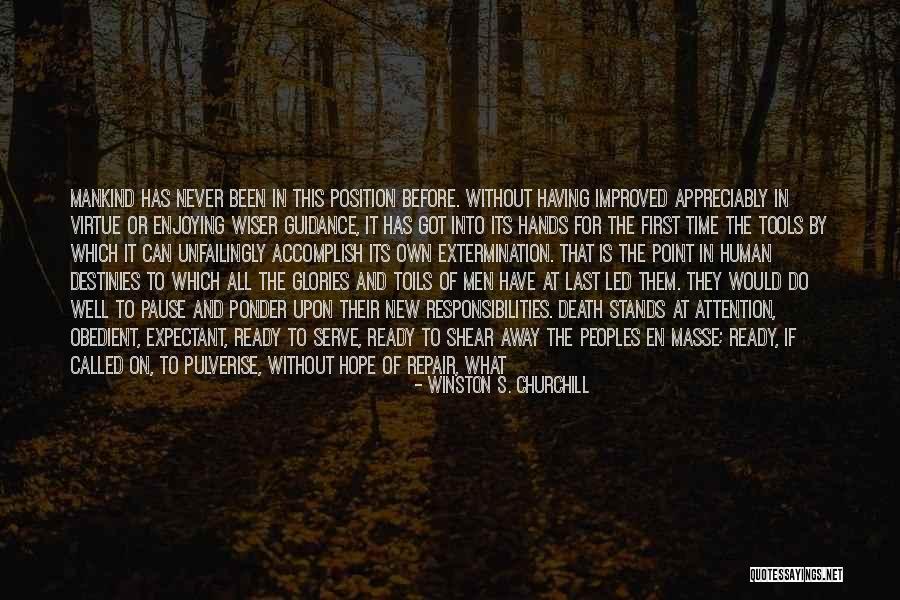 He Left Without A Word Quotes By Winston S. Churchill He Left Without A Word Quotes By Winston S. Churchill