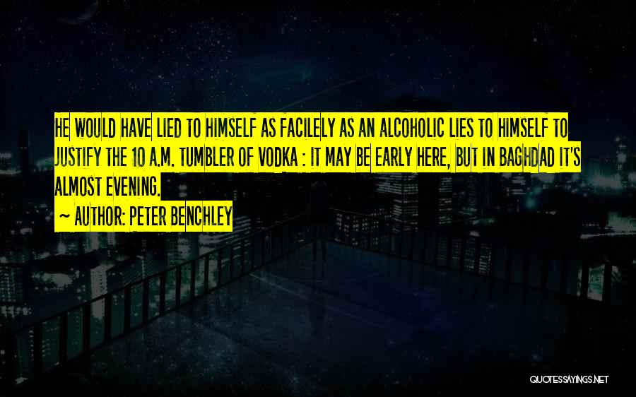 He Lied Quotes By Peter Benchley