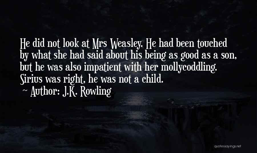 He Look Good Quotes By J.K. Rowling