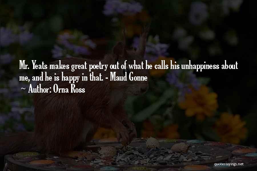 He Makes Me Happy Quotes By Orna Ross