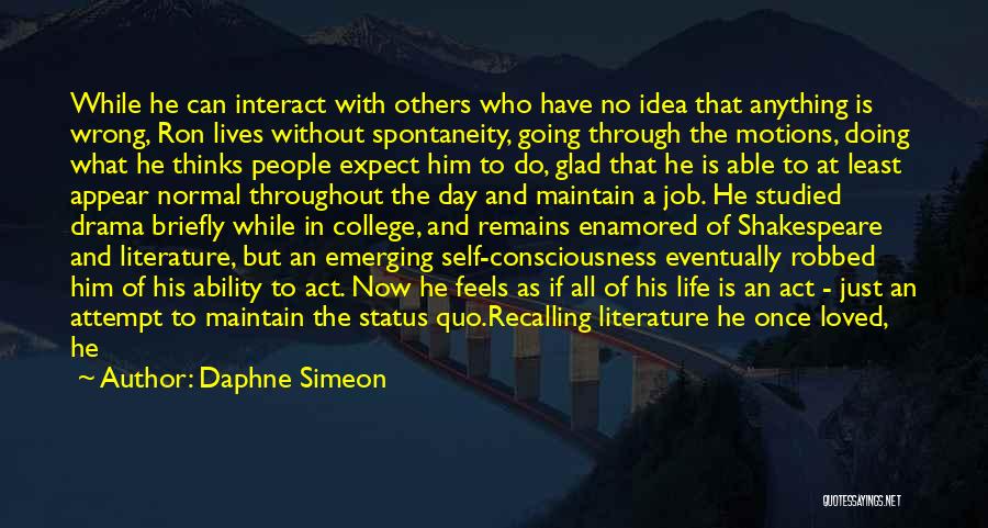 He-motions Quotes By Daphne Simeon
