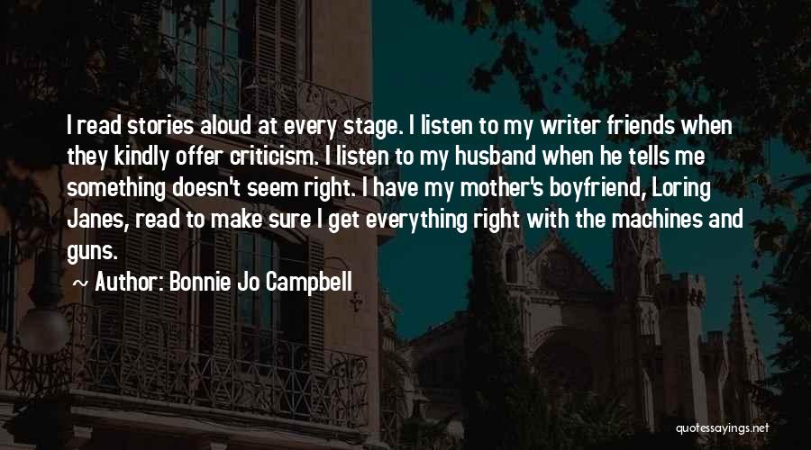 He My Boyfriend Quotes By Bonnie Jo Campbell