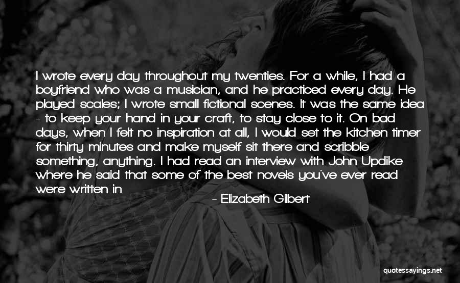 He My Boyfriend Quotes By Elizabeth Gilbert He My Boyfriend Quotes By Elizabeth Gilbert