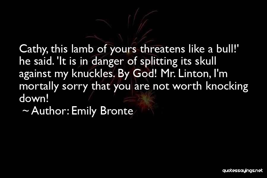 He Not Worth Quotes By Emily Bronte