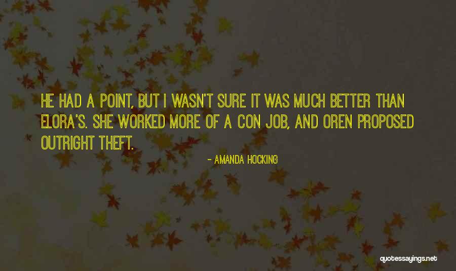 He Proposed Quotes By Amanda Hocking