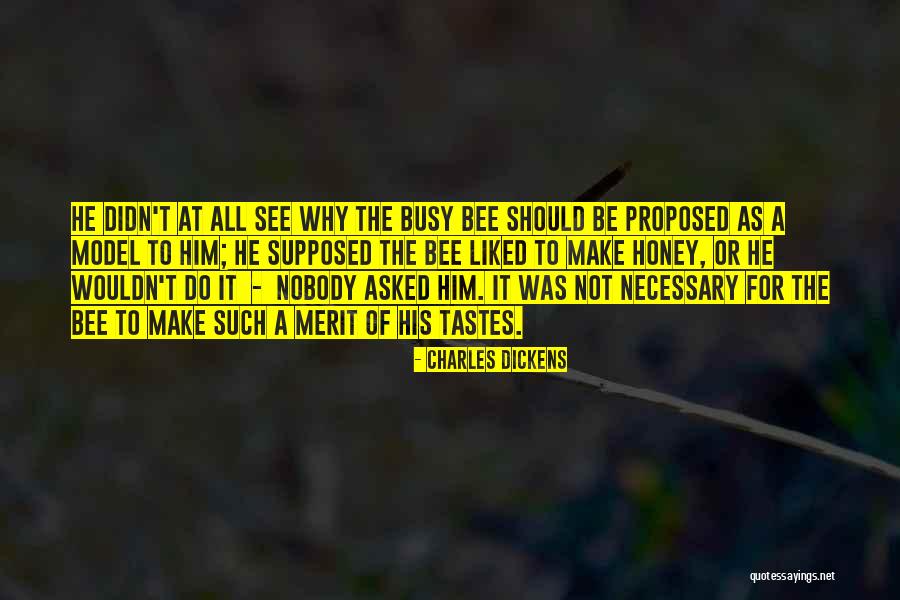He Proposed Quotes By Charles Dickens He Proposed Quotes By Charles Dickens