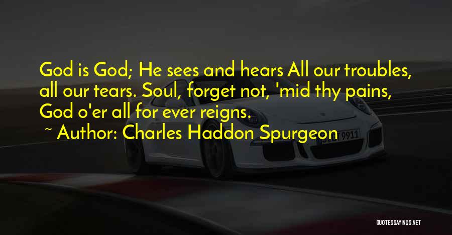 He Reigns Quotes By Charles Haddon Spurgeon