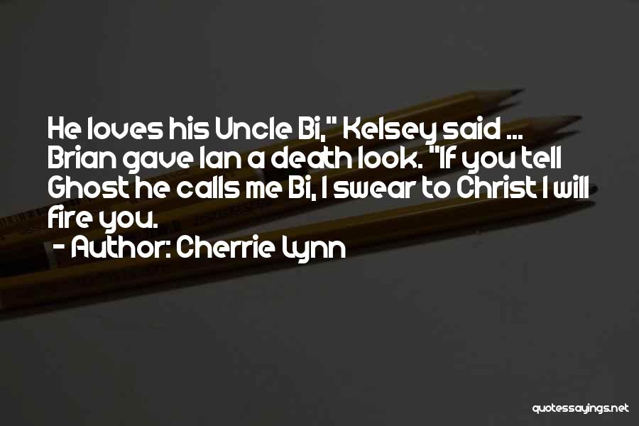 He Said He Loves Me Quotes By Cherrie Lynn
