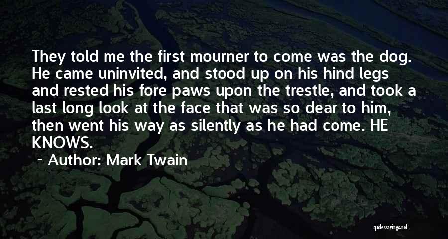 He Stood Me Up Quotes By Mark Twain