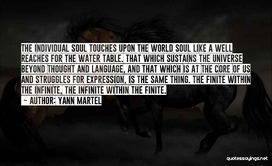 He Touches My Soul Quotes By Yann Martel