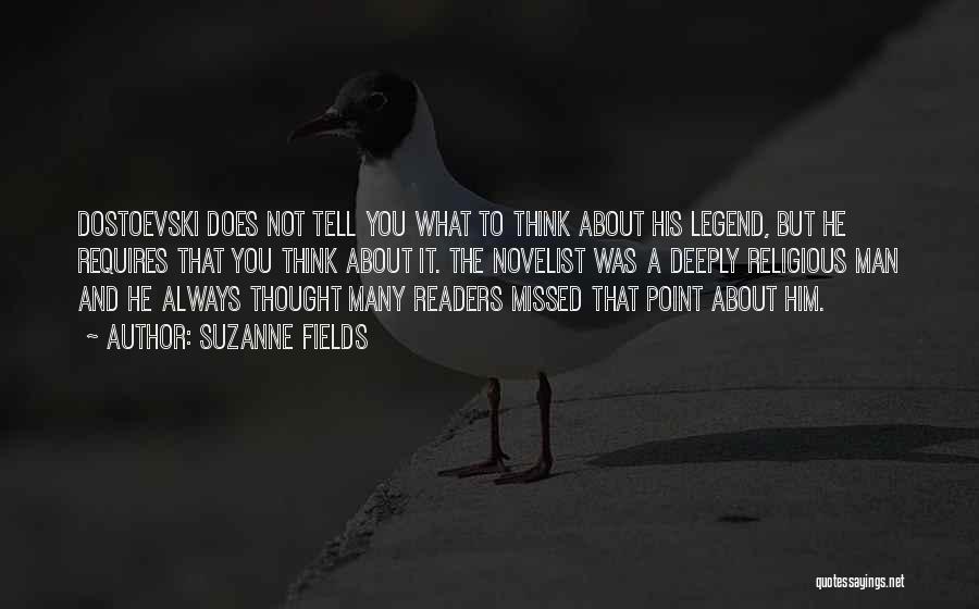 He Was A Legend Quotes By Suzanne Fields