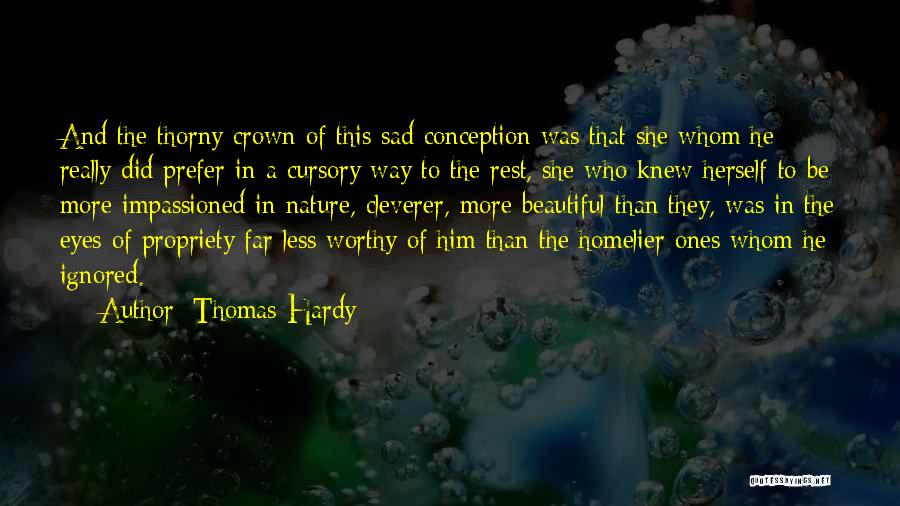 He Was Beautiful Quotes By Thomas Hardy