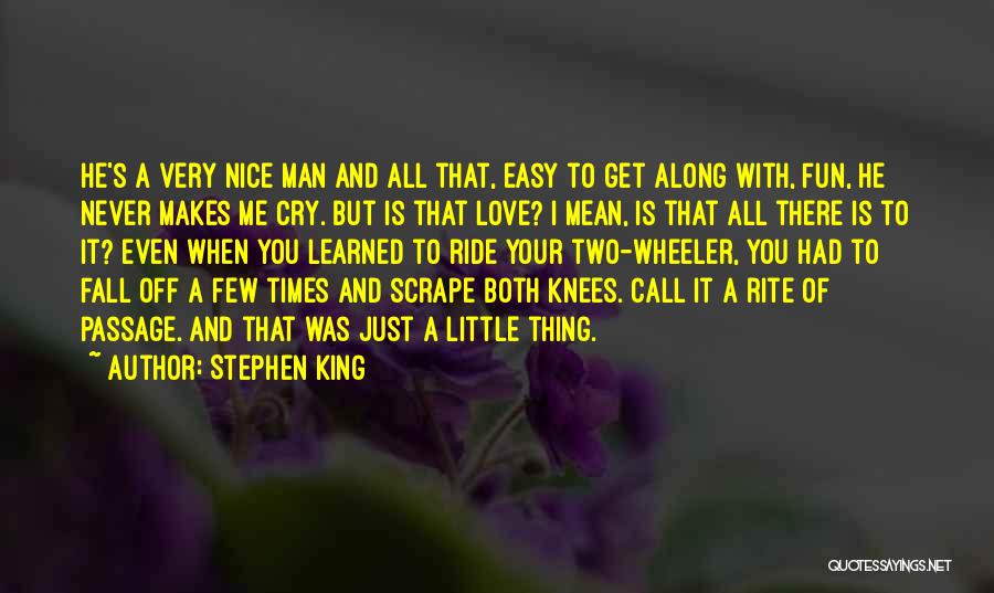 He Was There All Along Quotes By Stephen King