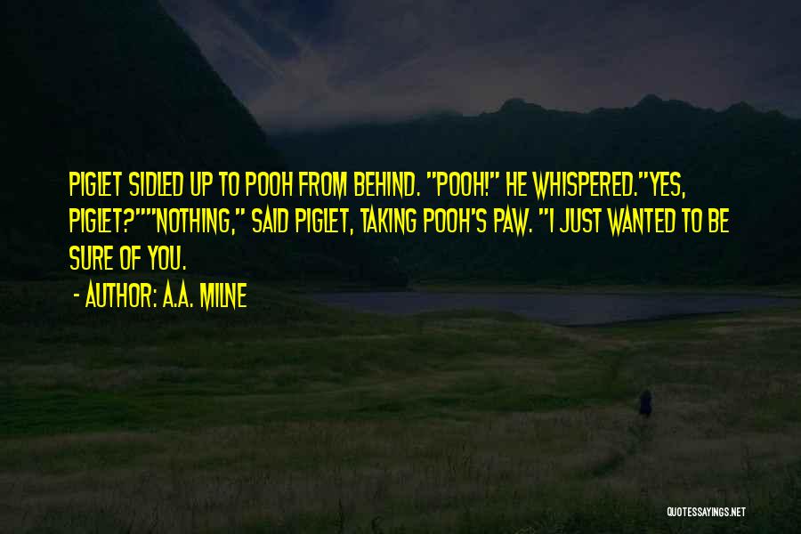He Whispered Quotes By A.A. Milne