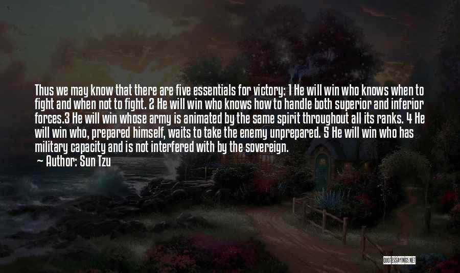 He Who Waits Quotes By Sun Tzu