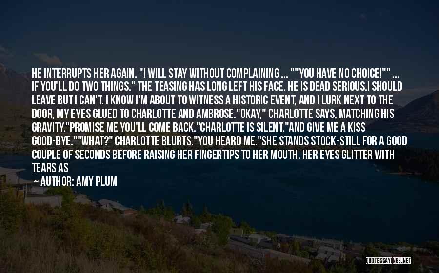 He Will Come Back To Me Quotes By Amy Plum