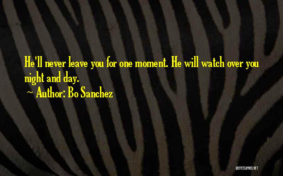He Will Never Leave You Quotes By Bo Sanchez