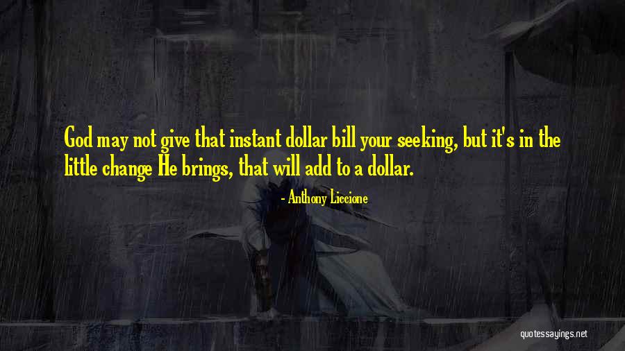 He Will Provide Quotes By Anthony Liccione He Will Provide Quotes By Anthony Liccione