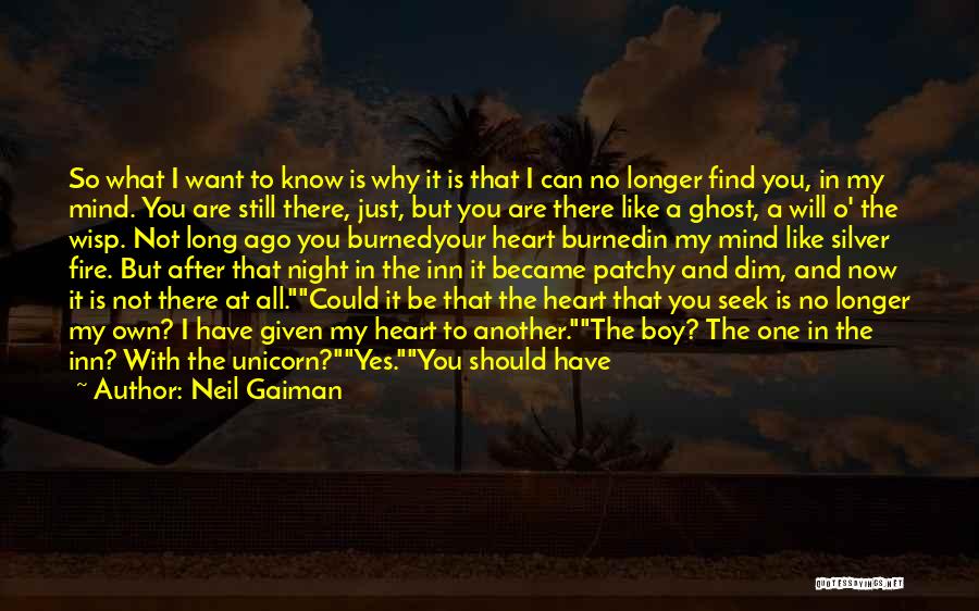 He Will Want Me Back Quotes By Neil Gaiman
