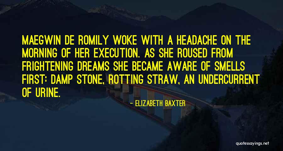 He Woke Me Up This Morning Quotes By Elizabeth Baxter