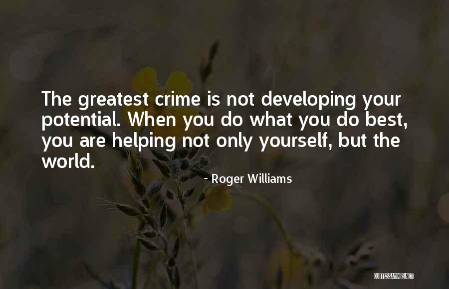 Heacox Quotes By Roger Williams Heacox Quotes By Roger Williams