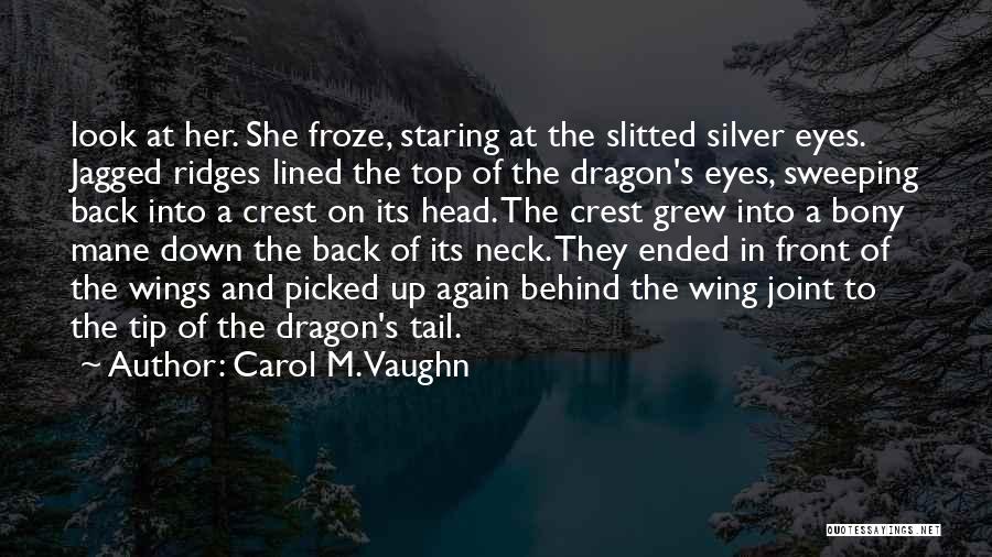 Head And Tail Quotes By Carol M. Vaughn