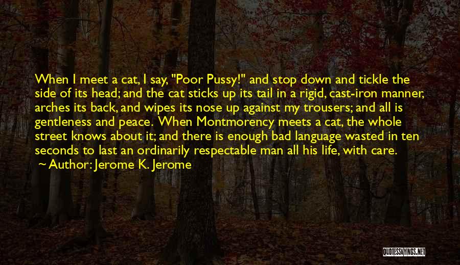 Head And Tail Quotes By Jerome K. Jerome