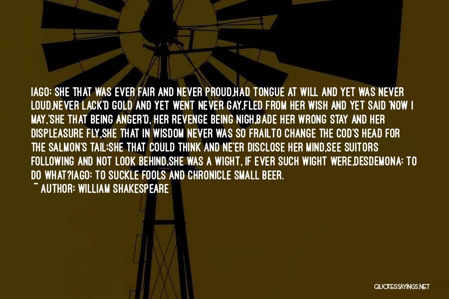 Head And Tail Quotes By William Shakespeare