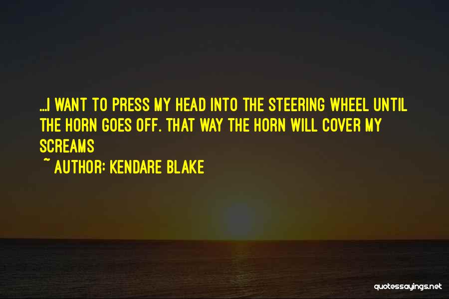 Head Cover Quotes By Kendare Blake