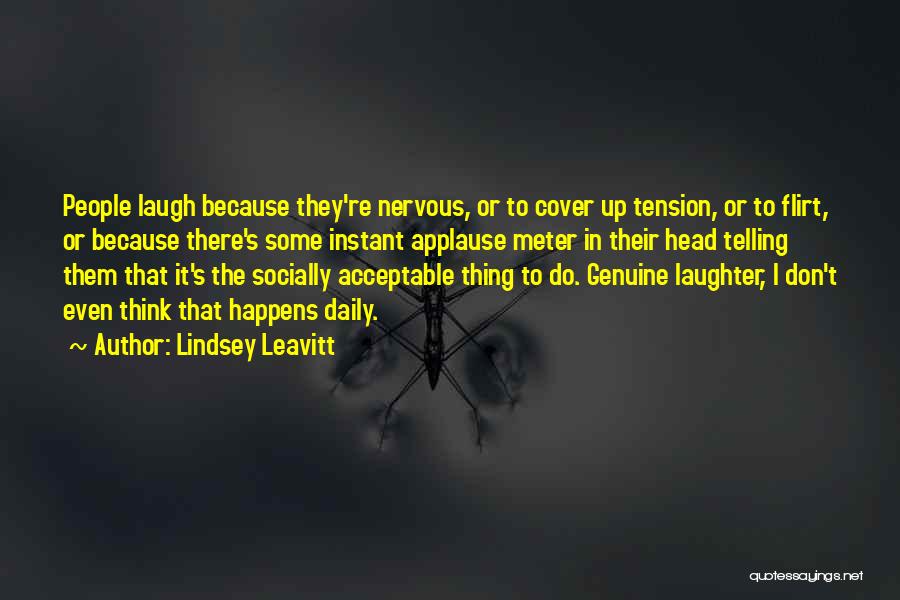 Head Cover Quotes By Lindsey Leavitt