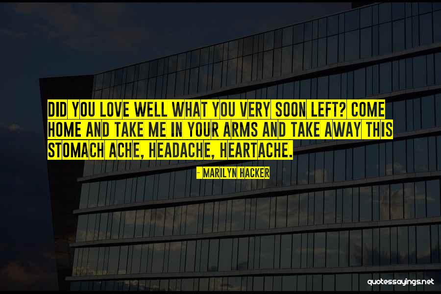 Head Database Spigot Quotes By Marilyn Hacker Head Database Spigot Quotes By Marilyn Hacker