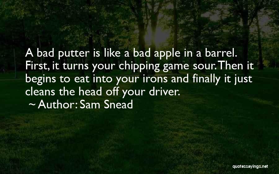 Head Games Quotes By Sam Snead