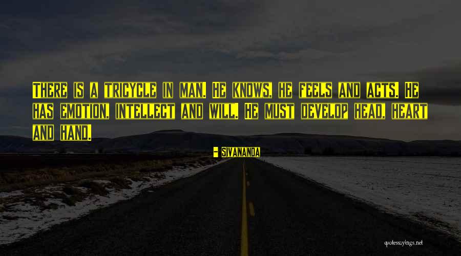 Head Heart And Hands Quotes By Sivananda Head Heart And Hands Quotes By Sivananda